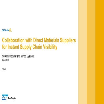 SMART Modular’s Collaboration with Direct Materials Suppliers for Instant Sup...