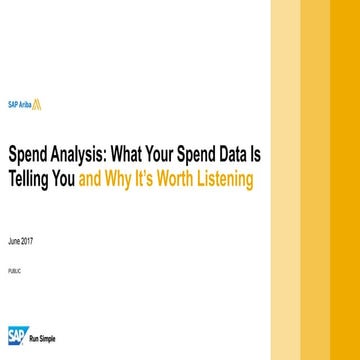 What Your Spend Data Is Telling You and Why It’s Worth Listening