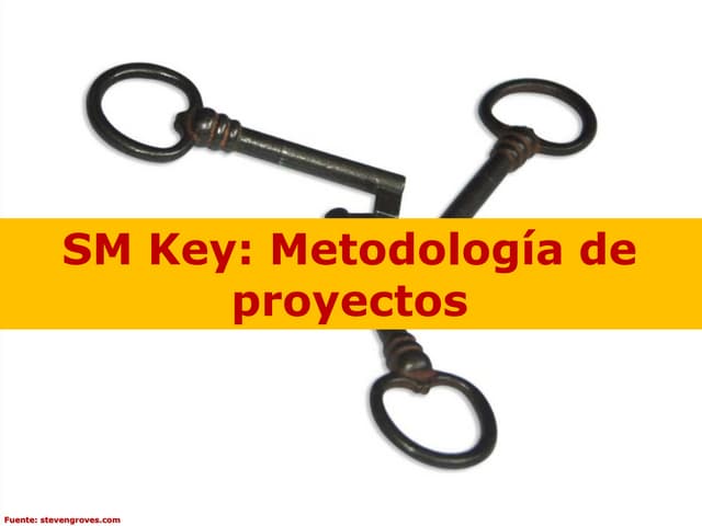 SM Key: Metodología de Proyectos