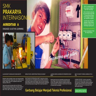 SMK Prakarya Internasional, My School My Home