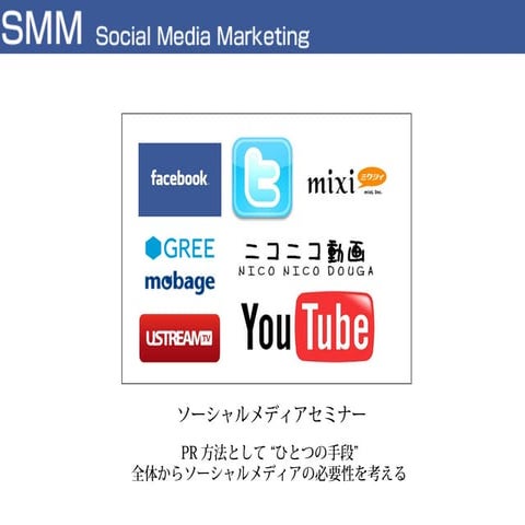 Smmプレゼン