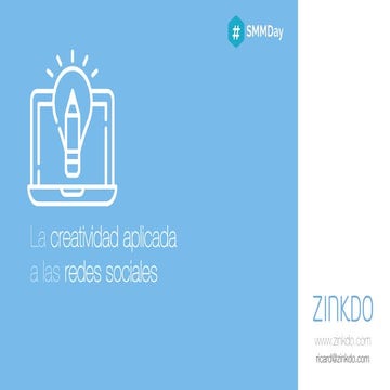 La creatividad aplicada a las redes sociales