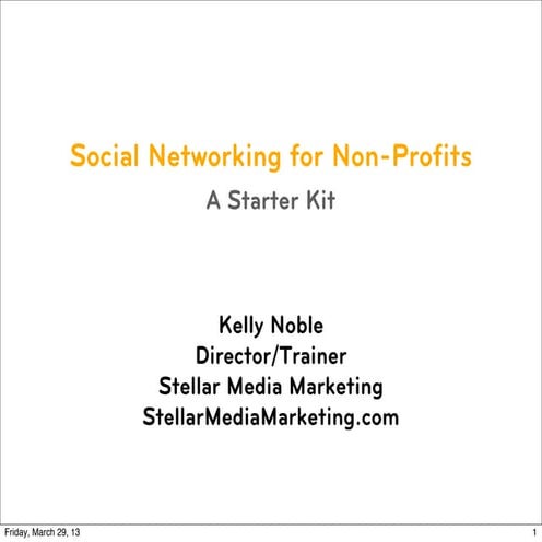 Smm for non profits