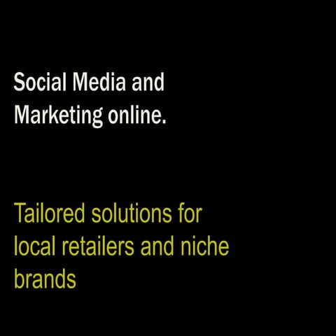 Social Media for niche brands