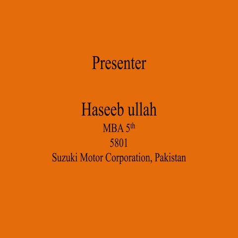 Suzuki Motor Corporation, Pakistan