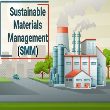 Sustainable Materials Management (SMM)