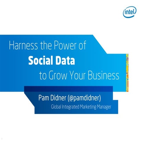 Harness the Power of Social Data to Grow Your Business
