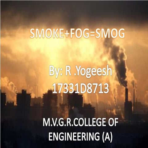 Smog ppt