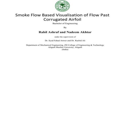 Smoke flow based visualisation of flow past corrugated.pptx