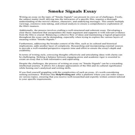 Example Of Literature Essay | PDF