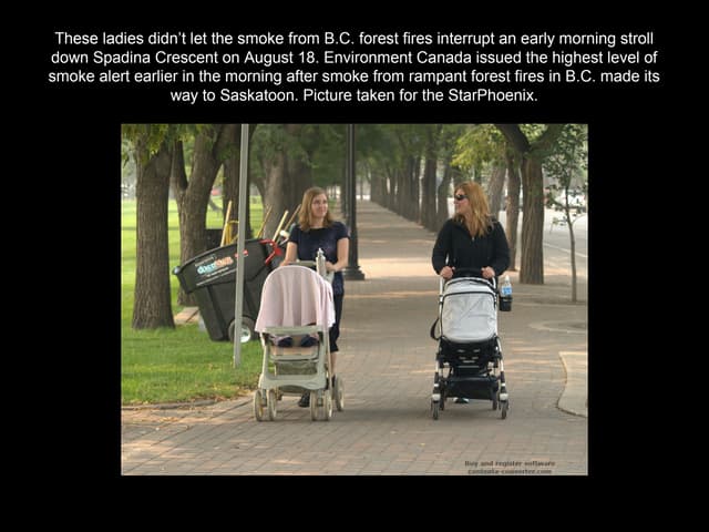 Smoke from B.C. forest fires: Aug 18, 2010