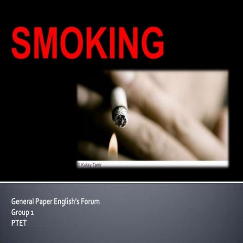 Smoking, General 