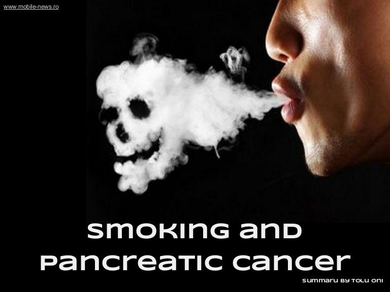 Smoking and Pancreatic Cancer