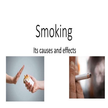 Smoking | PPTX
