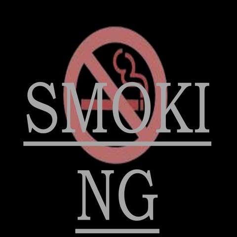 Stop smoking...... | PPTX
