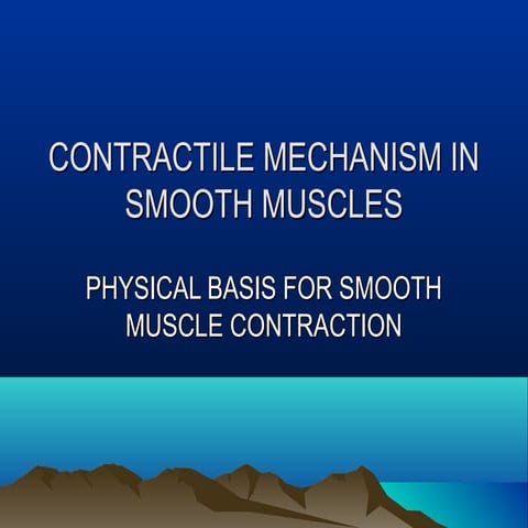 Smooh muscles | PPT
