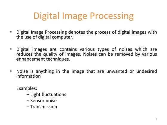 Log Transformation in Image Processing with Example | PPT