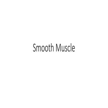 Smooth Muscle physiology.pdf on physiology