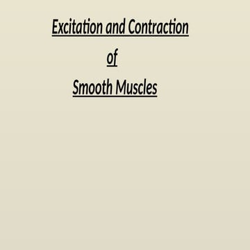 Contraction and relaxtaion of vascular smooth muscle | PPTX