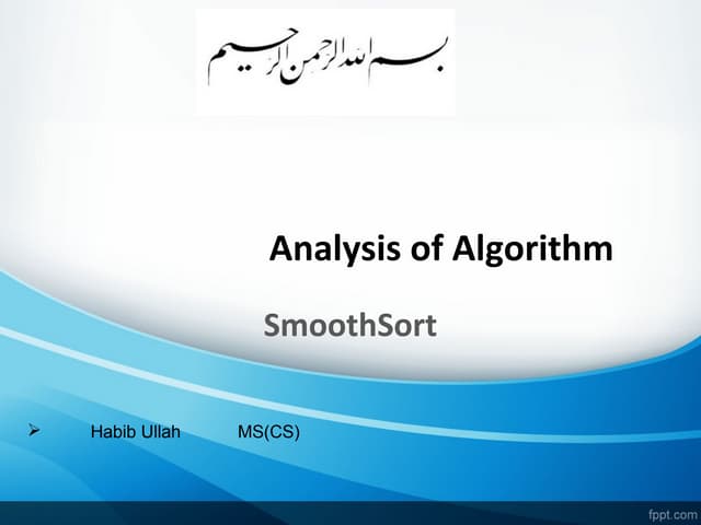 Smooth Sort