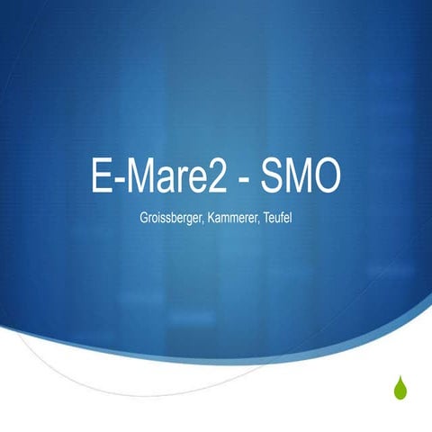 Smo präsentation e mare2