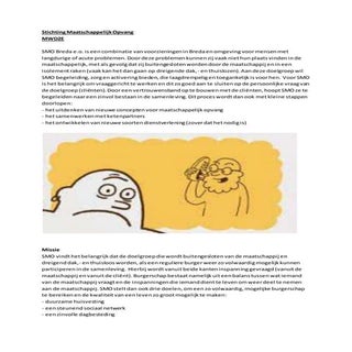 Smo, werkveldoriëntatie