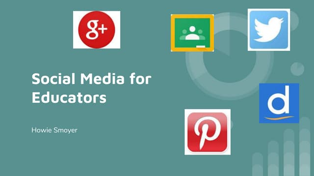Smoyer social media for educators