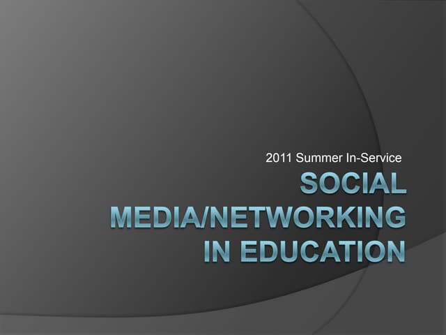Social Networking Presentation