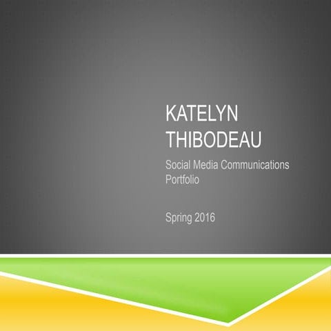 Communications Portfolio 2010 | PDF