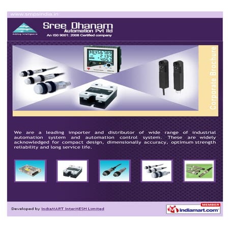 Sree Dhanam Automation Pvt Ltd, Chennai, Solid Relay Solid Relay