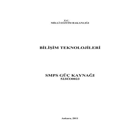 Smps güç kaynağı