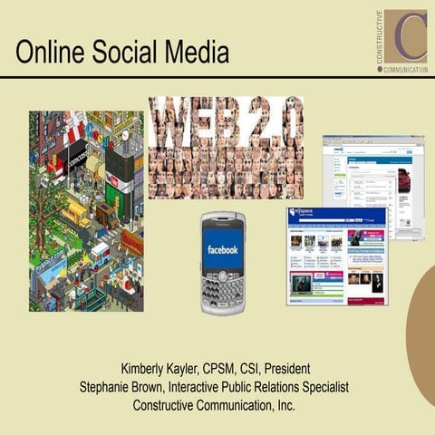 SMPS Columbus Online Social Media Panel Presentation