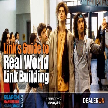 Link's Guide to Real World Link Building