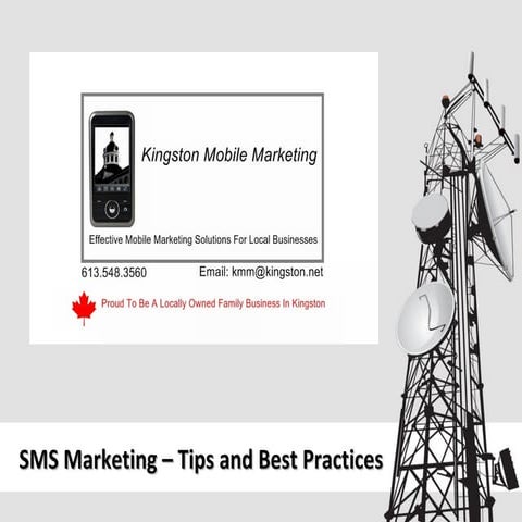 SMS ~ Text Message Marketing-Tips