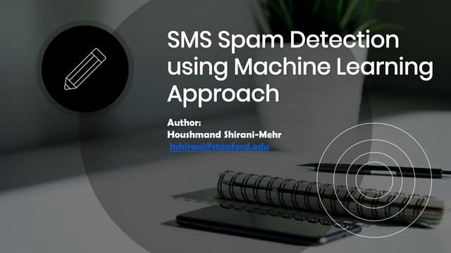 Sms spam-detection