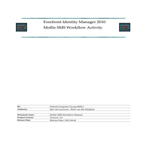 Sms activity documentation v5