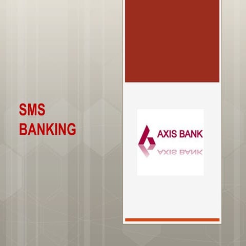 Sms banking