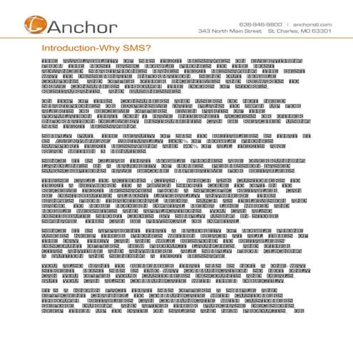 Sms marketing white paper