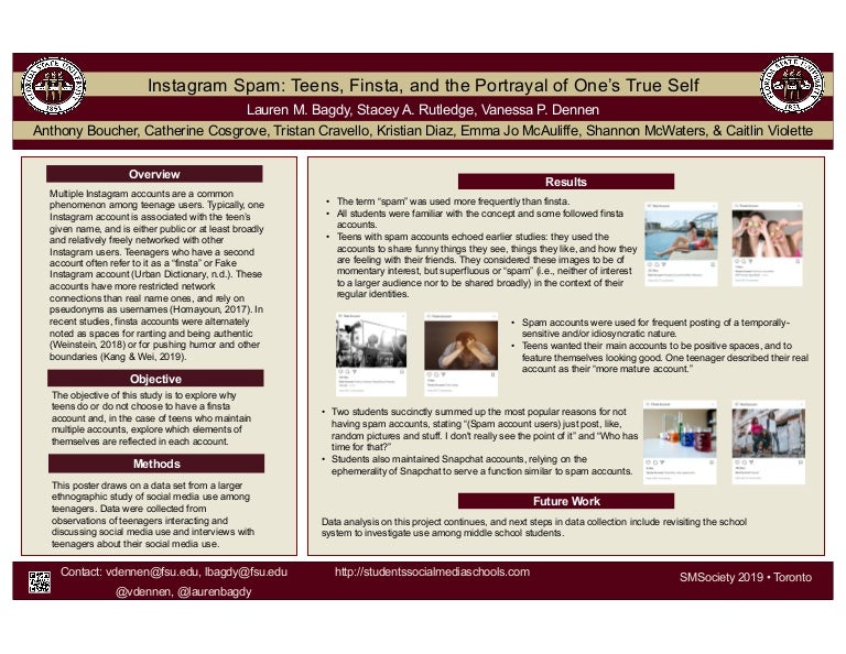 Instagram Spam Teens Finsta And The Portrayal Of One S True Self