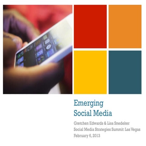 Emerging Social Media: How to Leverage your Social Campaign using Storify, Qu...