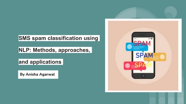 Sms spam classification