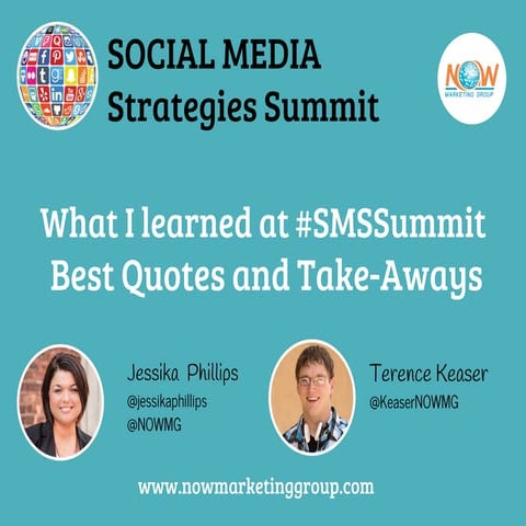 #SMSSummit Recap and take-aways 