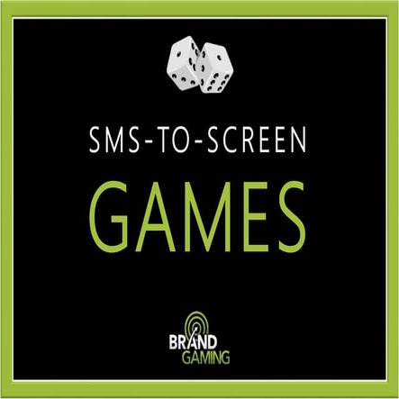 SMS to Screen Games