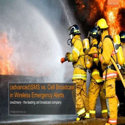 SMS Versus Cell Broadcast In Wireless Emergency Alerts