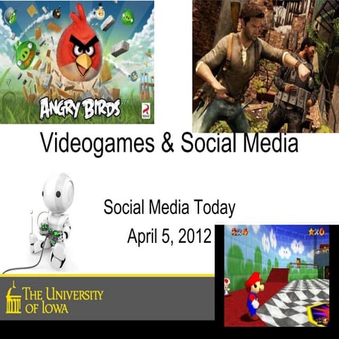 Social Media Today - Week 11 - Video Games and Social Media - Kyle Moody