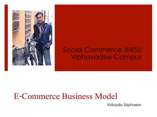 Lecture1: E-Commerce Business Model