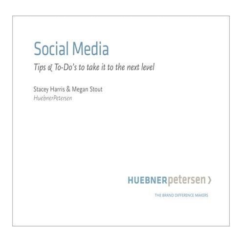 Social Media Tips for RV Dealers