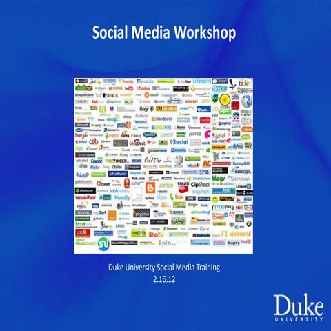 Social Media Training at Duke
