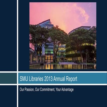 2013 SMU Libraries Annual Report