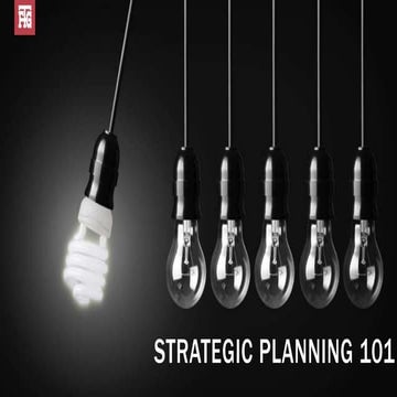 Strategic Planning 101